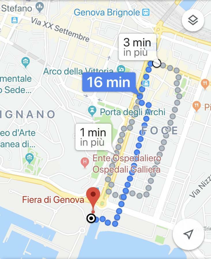Suite Augustus - Free Parking Genoa Luaran gambar